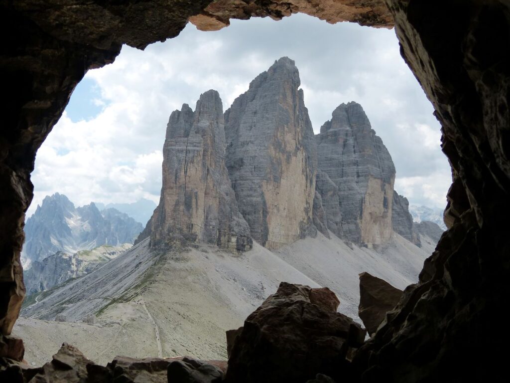 paternkofel klettersteig dolomiten drei zinnen