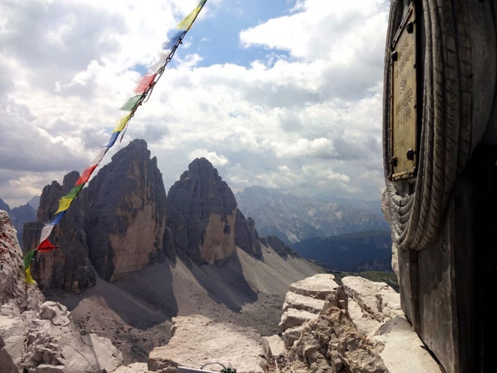 Paternkofel klettersteig drei zinnen dolomiten