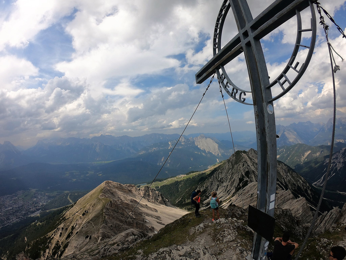 Karwendel Hoehenweg Reither Spitze