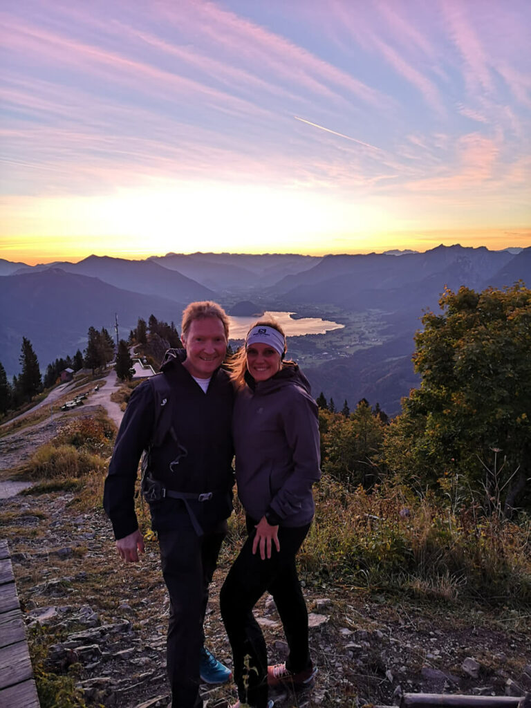 Sonnenaufgangswanderung Zwölferhorn Salzkammergut
